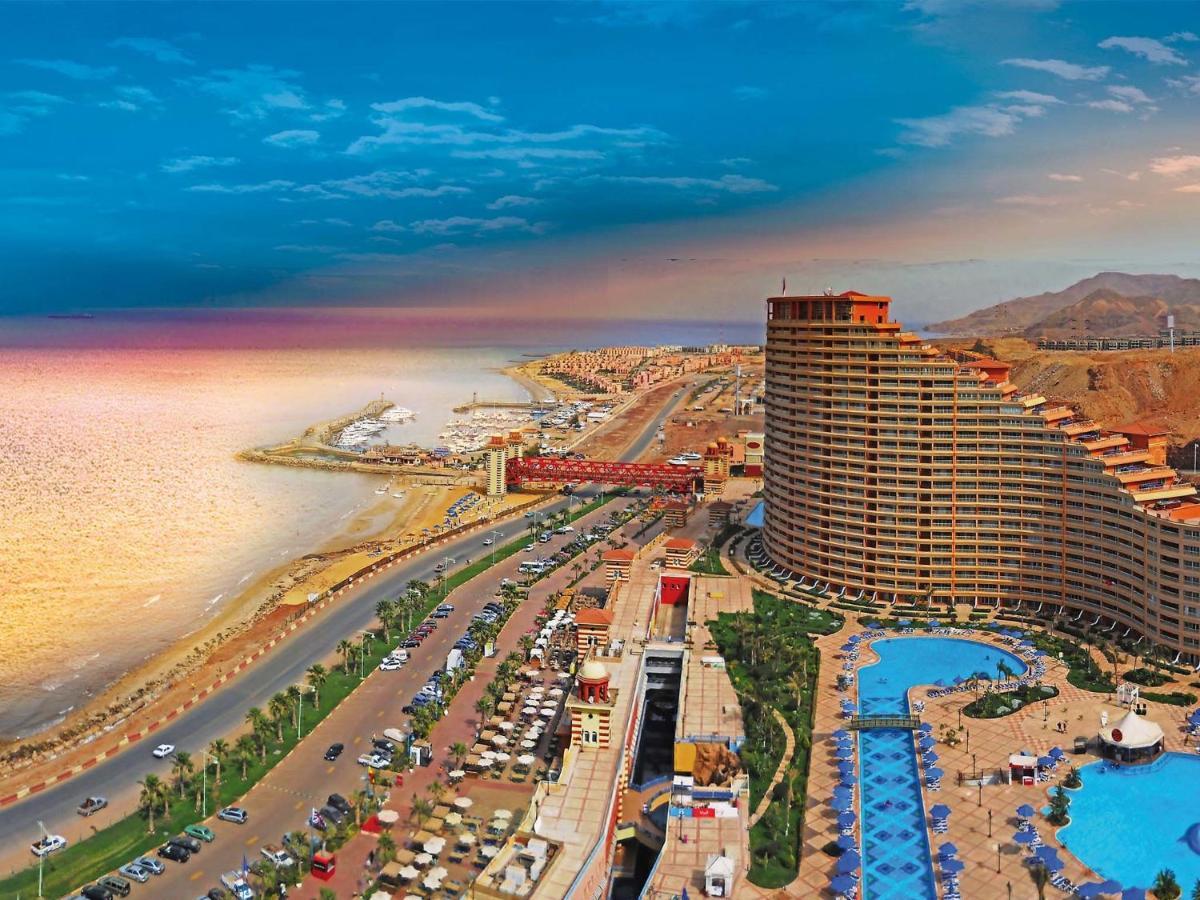 Porto Sokhna Pyramids Apartments Powered By Amer-Group Family Only Ain Sukhna Eksteriør billede
